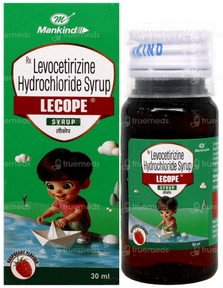 Lecope Raspberry Flavour Syrup 30Ml